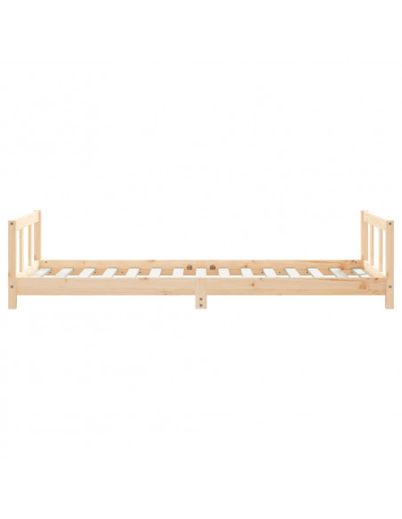 Giroletto per Bambini 90x190 cm in Legno Massello di Pino