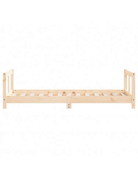 Giroletto per Bambini 80x160 cm in Legno Massello di Pino