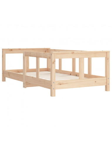 Giroletto per Bambini 70x140 cm in Legno Massello di Pino