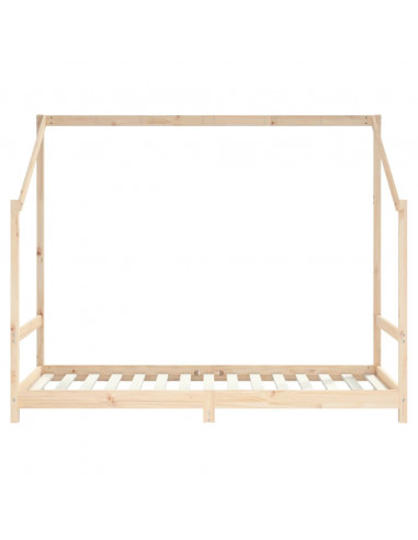 Giroletto per Bambini 90x190 cm in Legno Massello di Pino