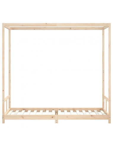 Giroletto per Bambini 80x200 cm in Legno Massello di Pino