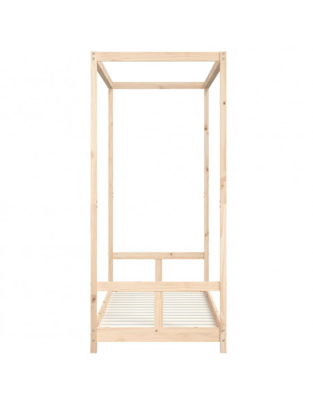 Giroletto per Bambini 80x200 cm in Legno Massello di Pino