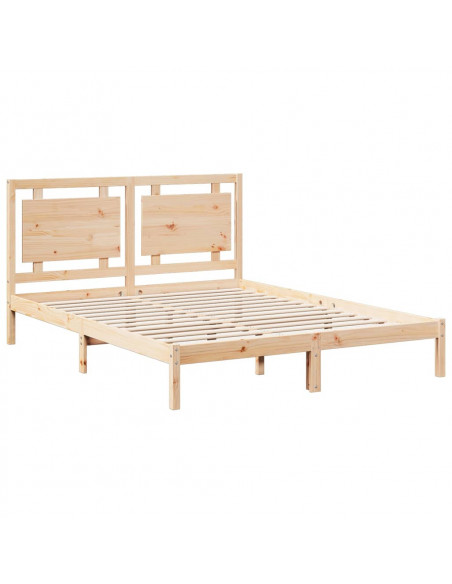 Giroletto Extra Lungo senza Materasso 160x220 cm Legno Massello