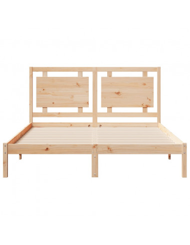 Giroletto Extra Lungo senza Materasso 160x220 cm Legno Massello