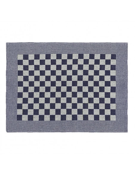Strofinacci da Cucina 10 pz Blu e Bianchi 50x70 cm in Cotone