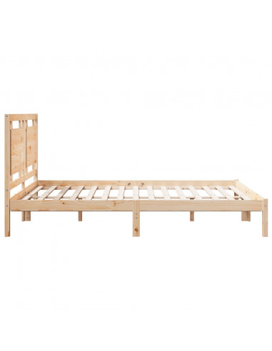 Giroletto Extra Lungo senza Materasso 160x220 cm Legno Massello