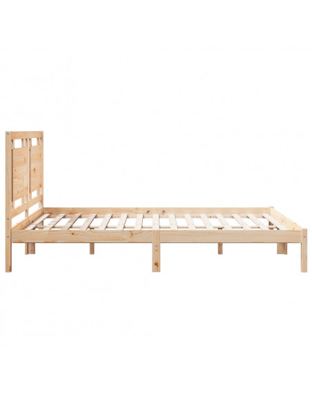 Giroletto Extra Lungo senza Materasso 160x220 cm Legno Massello