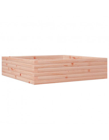 Fioriera da Giardino 90x90x23 cm in Legno Massello di Douglas