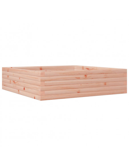 Fioriera da Giardino 90x90x23 cm in Legno Massello di Douglas