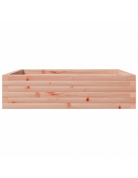 Fioriera da Giardino 90x90x23 cm in Legno Massello di Douglas