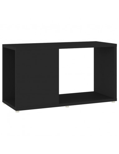 Mobile TV Nero 60x24x32 cm in Truciolato