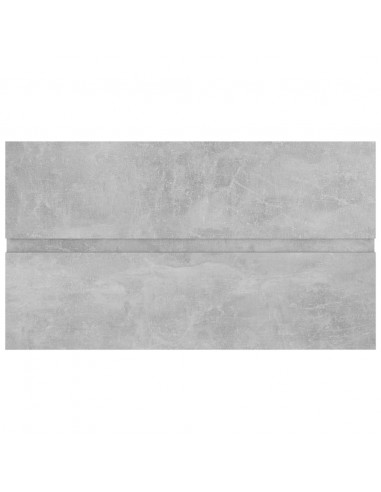 Mobile Lavabo Grigio Cemento 80x38,5x45 cm in Legno Multistrato