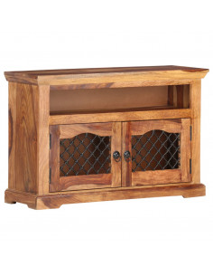 Mobile Porta TV 90x30x60 cm in Legno Massello di Sheesham 2