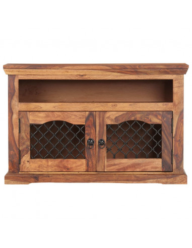 Mobile Porta TV 90x30x60 cm in Legno Massello di Sheesham