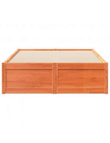 Giroletto Marrone Cera 120x190 cm in Legno Massello di Pino