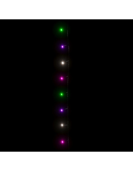 Stringa LED con 1000 Luci LED Pastello Multicolore 100 m PVC