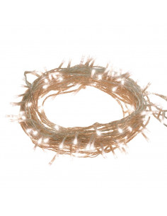 Stringa LED con 400 Luci LED Bianco Caldo 40 m PVC 2