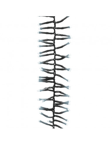 Gruppo Stringa LED con 1000 Luci LED Bianco Freddo 11 m in PVC