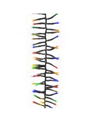 Gruppo Stringa LED con 1000 Luci LED Multicolore 11 m in PVC