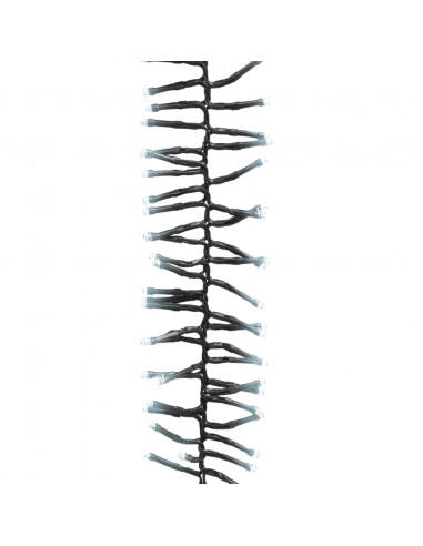 Gruppo Stringa LED con 2000 Luci LED Bianco Freddo 17 m in PVC