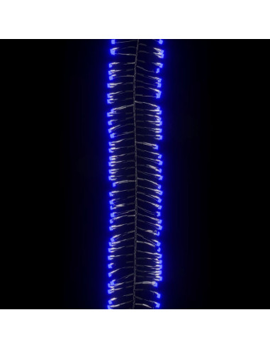 Gruppo Stringa LED con 2000 Luci LED Blu 17 m PVC