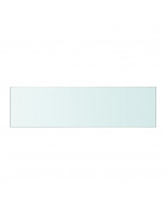 Mensola in Vetro Trasparente 50x12 cm 2