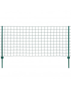 Recinzione Euro 20x1,2 m in Acciaio Verde 2