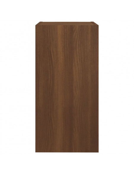Mobili TV 2 pz Rovere Marrone 30,5x30x60 cm Legno Multistrato