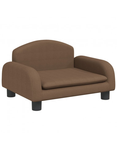 Divano per Bambini Marrone 50x40x30 cm in Tessuto