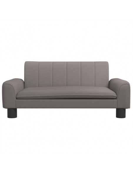 Divano per Bambini Tortora 70x45x30 cm in Tessuto