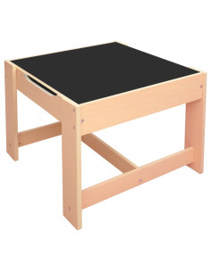 Tavolo per Bambini con 2 Sedie in MDF 2