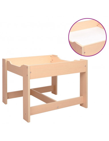 Tavolo per Bambini con 2 Sedie in MDF