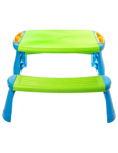 Panca da Picnic per Bambini 89,5x84,5x48 cm in Polipropilene
