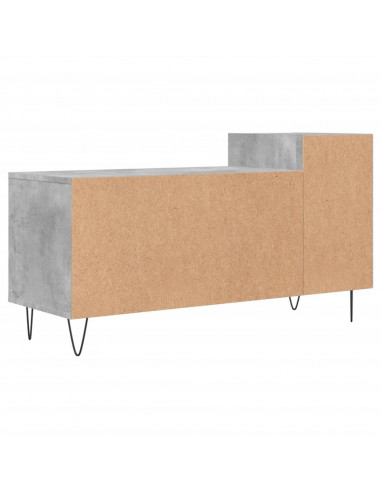 Mobile per TV Grigio Cemento 100x35x55 cm Legno Multistrato