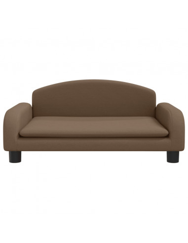 Divano per Bambini Marrone 70x45x30 cm in Tessuto