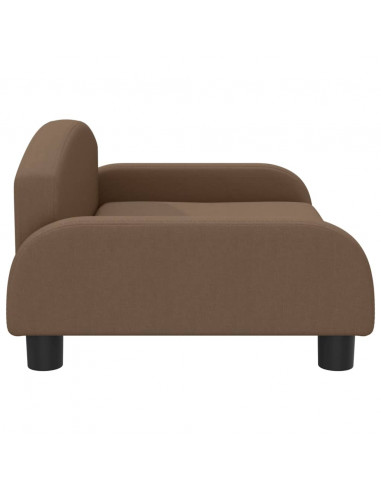 Divano per Bambini Marrone 70x45x30 cm in Tessuto