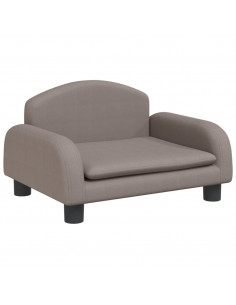 Divano per Bambini Tortora 50x40x30 cm in Tessuto 2