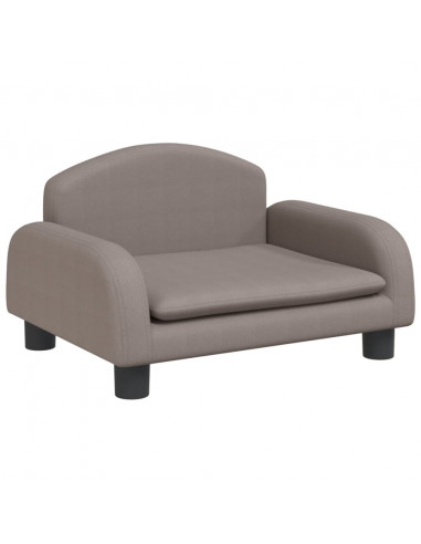 Divano per Bambini Tortora 50x40x30 cm in Tessuto