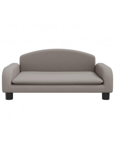 Divano per Bambini Tortora 70x45x30 cm in Tessuto