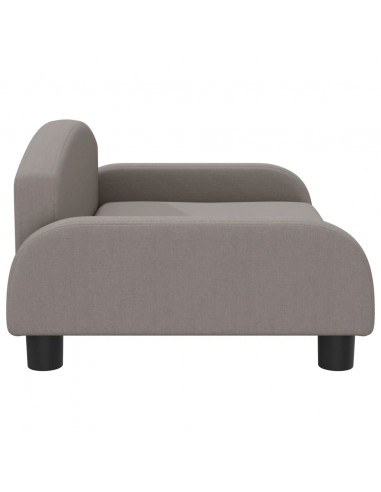 Divano per Bambini Tortora 70x45x30 cm in Tessuto