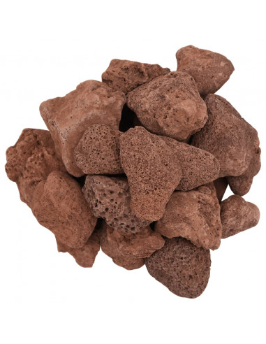 Rocce Vulcaniche 10 kg Rosse 5-8 cm
