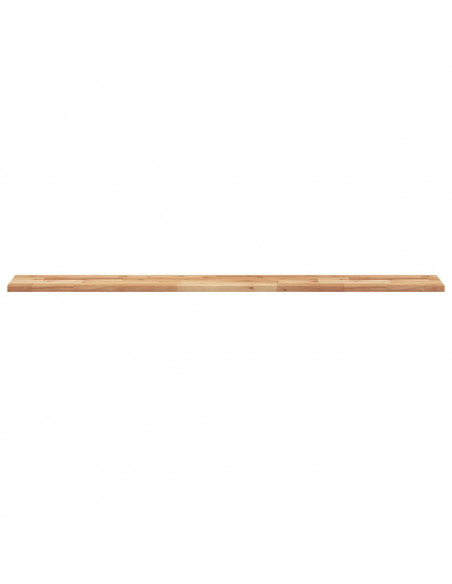 Ripiano a Parete 140x20x2cm Legno Massello Acacia Rifinito Olio