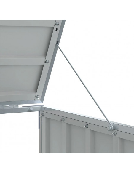 Copribidone Ruote Bidone Singolo Marrone 72x81x115 cm Acciaio
