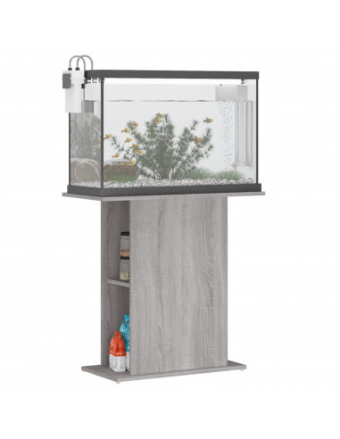 Supporto per Acquario 75x36x72,5 cm Multistrato Grigio Sonoma