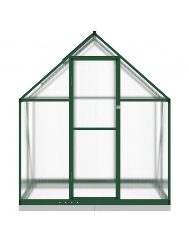 Telaio Serra con Base Verde 169x114x202 cm in Alluminio