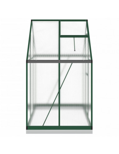 Telaio Serra con Base Verde 169x114x202 cm in Alluminio