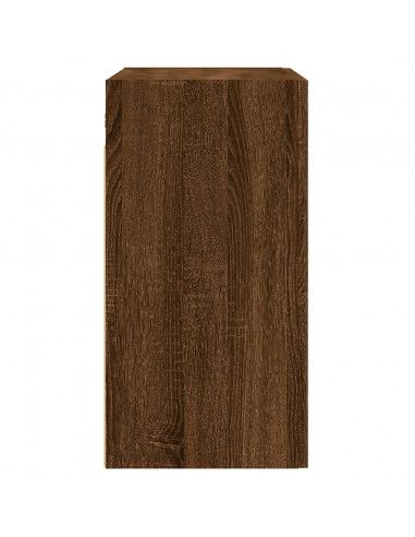 Armadietto a Muro Rovere Marrone 60x31x60 cm Legno Multistrato
