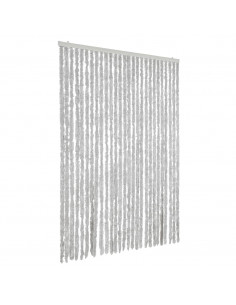 Tenda Antimosche Grigia 118x220 cm in Ciniglia 2