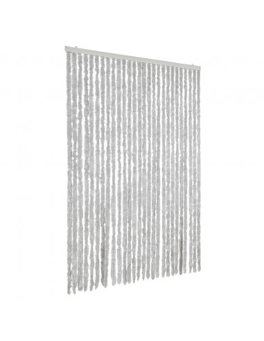 Tenda Antimosche Grigia 118x220 cm in Ciniglia