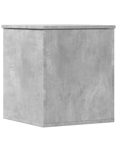Contenitore Grigio Cemento 40x42x46 cm in Legno Multistrato